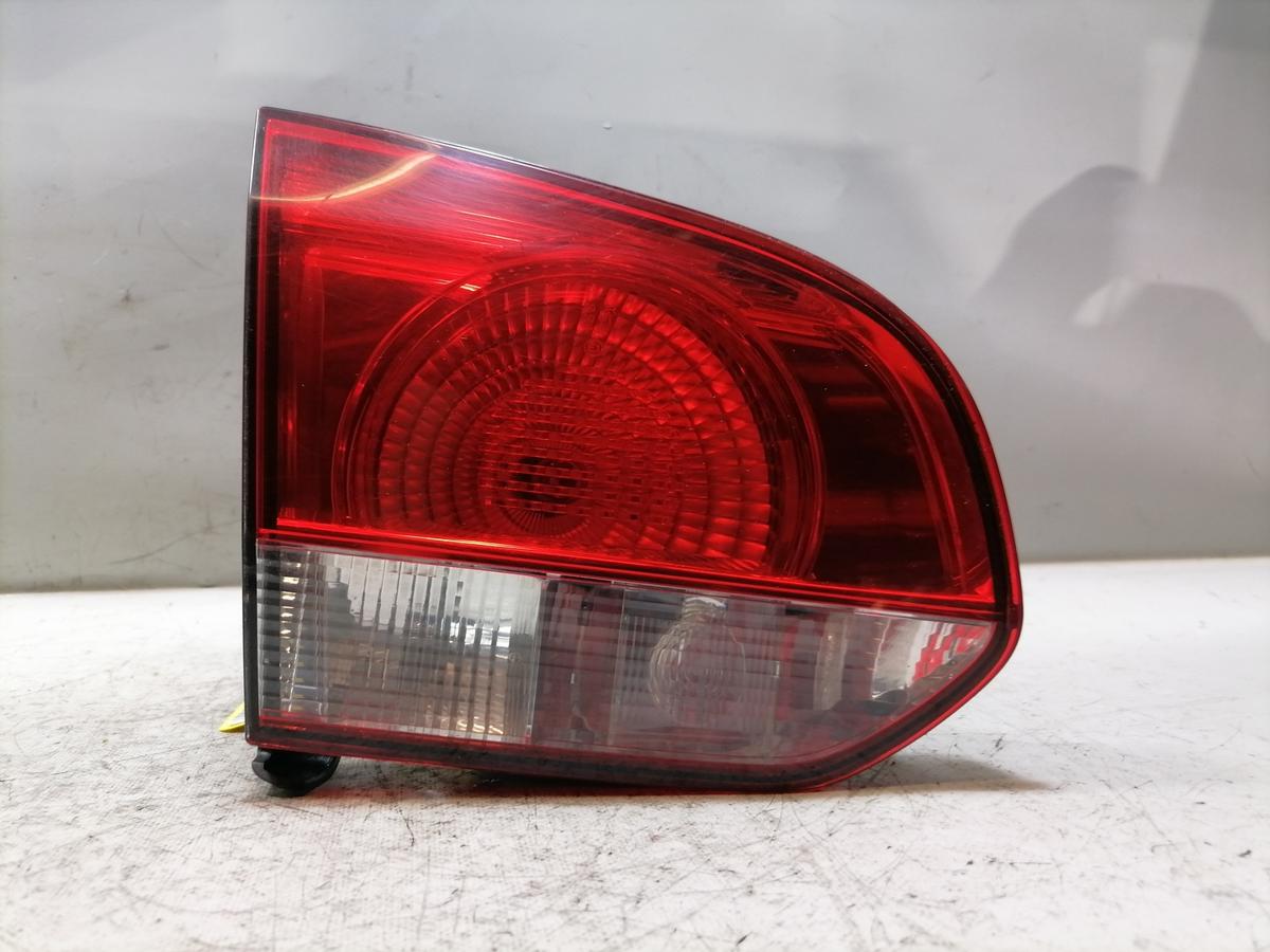VW Golf 6 original R&uuml;cklicht R&uuml;ckleuchte Schlussleuchte innen links Flie&szlig;heck Bj.2009